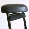 Seat into stool piece